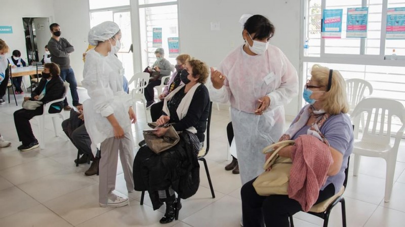 Comienza la vacunacin en la Facultad de Ciencias de la Salud